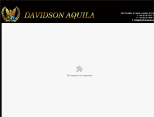 Tablet Screenshot of davidsonaquila.co.uk